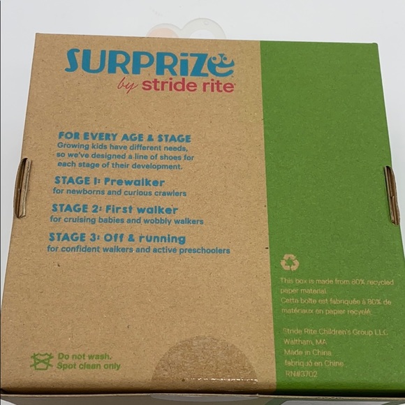 SURPRIZE BY STRIDE RITE PRE-WALKER BABY GIRL SHOES - Picture 10 of 14